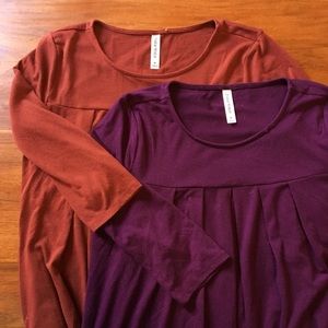 Set of 2 Tunics (Maternity Friendly)